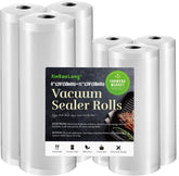 XinBaoLong 11x20 rolls laid out for sous vide prep and storage.