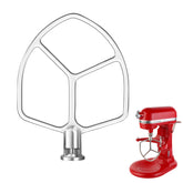 XINBOOGQ paddle attachment in use for KitchenAid kneading bread dough