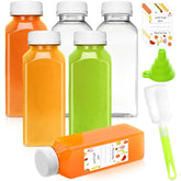 XSBAIHUO clear 12oz bottle with lid for quick on-the-go identification