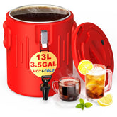 XVEZUA insulated beverage dispenser exterior, rugged design for outdoor events.