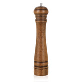 XWXO 1Pack Wood Pepper Grinder top view, stylish oak finish.
