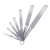 XYGOVIA 7-piece caulking spatula set overview for versatile sealant finishing