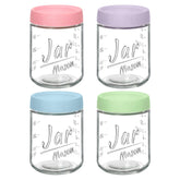 Xyptorix wide-mouth glass jar enables easy filling and quick cleaning.