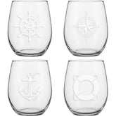 XYZ Boat Supplies Anchor glass ready for on-board wine service and safe handling