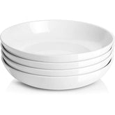 Y YHY pasta bowls with 9.75-inch diameter offering generous portions for family meals.