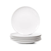 YALONG white dinner plate on table, ideal for everyday meals.