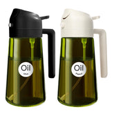 YARRAMATE 16oz oil dispenser with dual spray and pour for precise cooking.