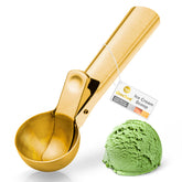 YasTant premium ice cream scoop with trigger head offers perfectly rounded scoops.