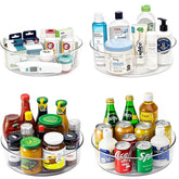 YCLADEC Lazy Susan turntable provides 360-degree cabinet access.