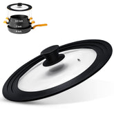 Ydeapi universal lid sized for 6.5-inch pots providing versatile coverage