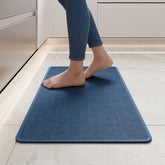 YDKGL kitchen mat absorbent blue 17x30 prevents spills from staining floors