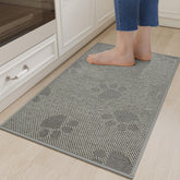 YDKGL kitchen mat floor nonslip gray 17x30 keeps feet comfortable while cooking and cleaning