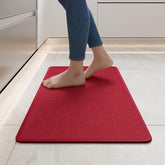 YDKGL kitchen mat full red 17x30 for bold, durable underfoot comfort.