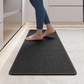 YDKGL kitchen mat non-slip back keeps you safe on smooth floors.