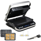Yedi Total Package 6-in-1 grill top view with precise digital controls.