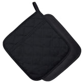 YEKOO pot holder front cotton fabric for a secure grip on hot dishes.
