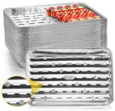 Yesland 30-pack aluminum pans for quick meal prep and easy cleanup.