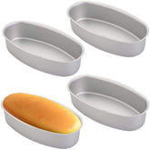 Yesland oval cheesecake pan 8-inch with nonstick coating for clean release.