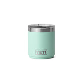 YETI Rambler 10 oz Lowball 2.0 seafoam with MagSlider lid, compact and stackable.