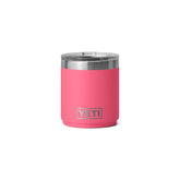 YETI Rambler 10 oz Lowball 2.0 in tropical pink keeps beverages cold longer.