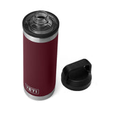 YETI Rambler 18 oz bottle with leakproof Chug Cap for secure on the go use