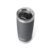 YETI Rambler 20oz tumbler front view with durable stainless steel body for daily use