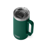 YETI Rambler 24 oz Mug with MagSlider lid closed for secure sipping on the go