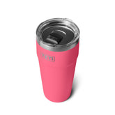 YETI Rambler 30 oz stackable tumbler in tropical pink, ideal for daily hydration.