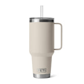 YETI Rambler 42 oz with handle and straw lid, easy to carry and sip on the go