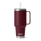 YETI Rambler 42 oz with handle and straw lid for easy on-the-go sipping.