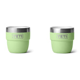 YETI Rambler 4 oz stackable espresso cup in Key Lime for on-the-go coffee.
