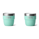 YETI Rambler 4 oz stackable cup seafoam ready for espresso shots on the go.