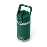 YETI Rambler Jr. 12 oz straw-cap bottle for durable everyday use.