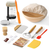 YILIHCIA banneton 9in proofing basket for even proofing and bakery-style crust.