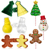 Yiyiring Christmas tree mold for detailed cake pops, ideal for festive displays.