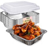 YLT WAX 9x13 aluminum pan with lid for easy baking and transport.