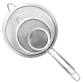 YLYL large fine mesh strainer with handle for efficient sifting and draining