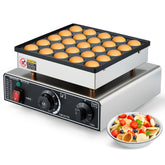 YODHOSA commercial mini Dutch pancake maker front view for efficient batch cooking.