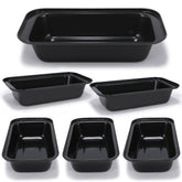 Yoehka 6-pack bread pans set ready for batch baking