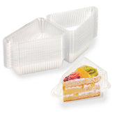 Yoiyini thickened pie slice containers with triangle edge for safe handling and transport.