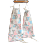 YOLOPARK matching aprons in pink keep clothes clean during family cooking