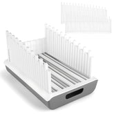 YONGAIJIA bread slicer table setup showing a compact, tidy workspace
