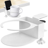 Yonsya desk cup holder secures a coffee mug, keeping the desk tidy.