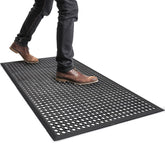 YOSHIKO outdoor mat anti-fatigue design supports comfort during long shifts.