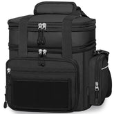 YOSMAAT lunch box cooler with front mesh pocket for personalization and quick meal access