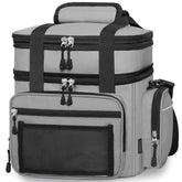 YOSMAAT lunchbox front mesh pocket for personalization and easy access to essentials