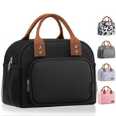 Yotrone lunch bag front pocket keeps keys and phone organized for quick access.