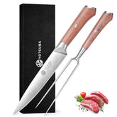 YOTSUBA 8-inch carving knife for precise meat slicing and serving