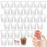 YOUKE OLA 36-pack sublimation shot glasses with heavy base for durable custom gifts