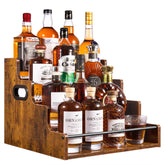 YQBRAO 4-Tier display showing capacity for 16 bottles.
